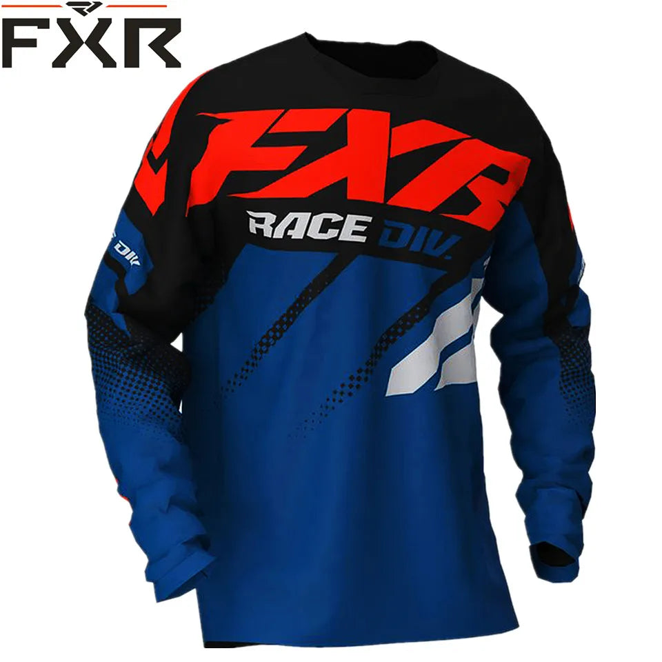 motocross shirt MTB FXR racing downhill jersey enduro cycling mountain santa DH maillot ciclismo hombre motorcycle moto quad