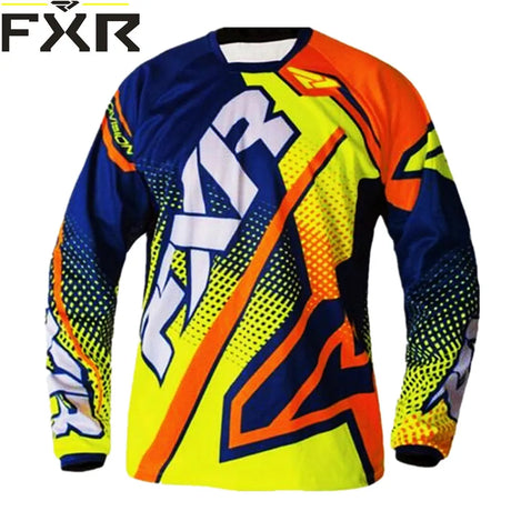 motocross shirt MTB FXR racing downhill jersey enduro cycling mountain santa DH maillot ciclismo hombre motorcycle moto quad