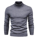 Dark Grey Tailored Turtle Neck