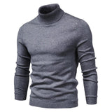 Dark Grey Tailored Turtle Neck