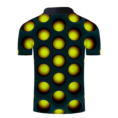 Reginald Golf Cooltech Loud Disco Shirt (Yellow)