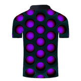 Reginald Golf Cooltech Loud Disco Shirt (Purple)