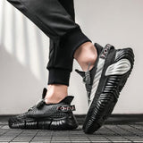 Men's Black Split Sneaker