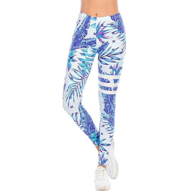 Zora Athletic Leggings - Tropics