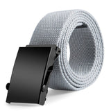 Reginald Golf Athletic Canvas Belt (Gray)