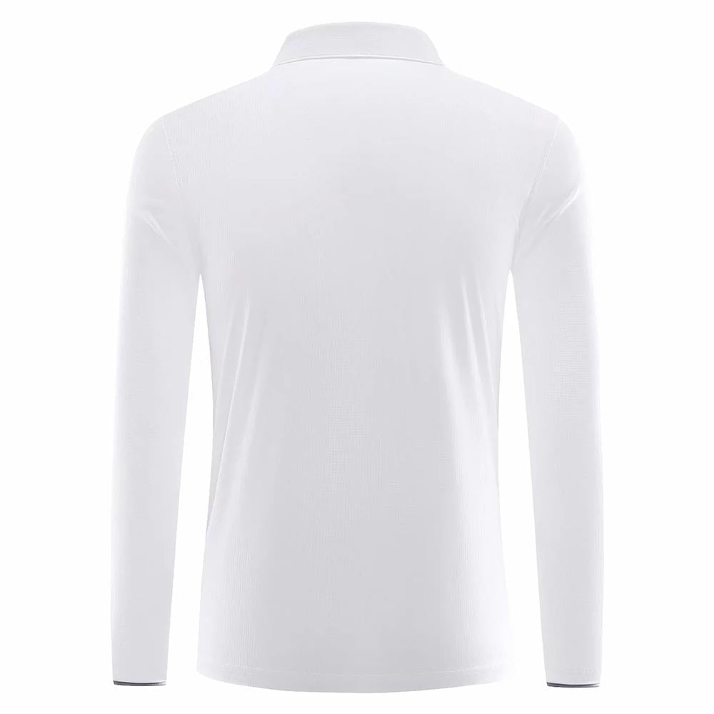 Reginald Golf High-Performance LS Shirt (White)