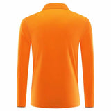 Reginald Golf High-Performance LS Shirt (Orange)