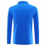 Reginald Golf High-Performance LS Shirt (Blue)