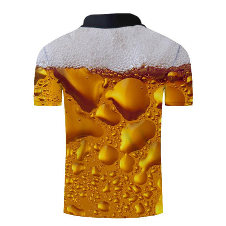 Reginald Golf Cooltech Loud Drink Up Shirt (Beer Large Foam)