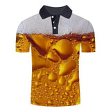 Reginald Golf Cooltech Loud Drink Up Shirt (Beer Large Foam)