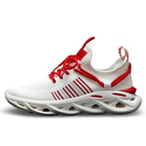 Men's Red White Momentum Sneaker