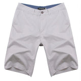 Light Grey Chino Shorts