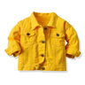 top and top NEW Spring Autumn Toddler Boys Girls Buttons Down Denim Jackets Infant Casual Ripped Outerwear Coats Windbreaker Top