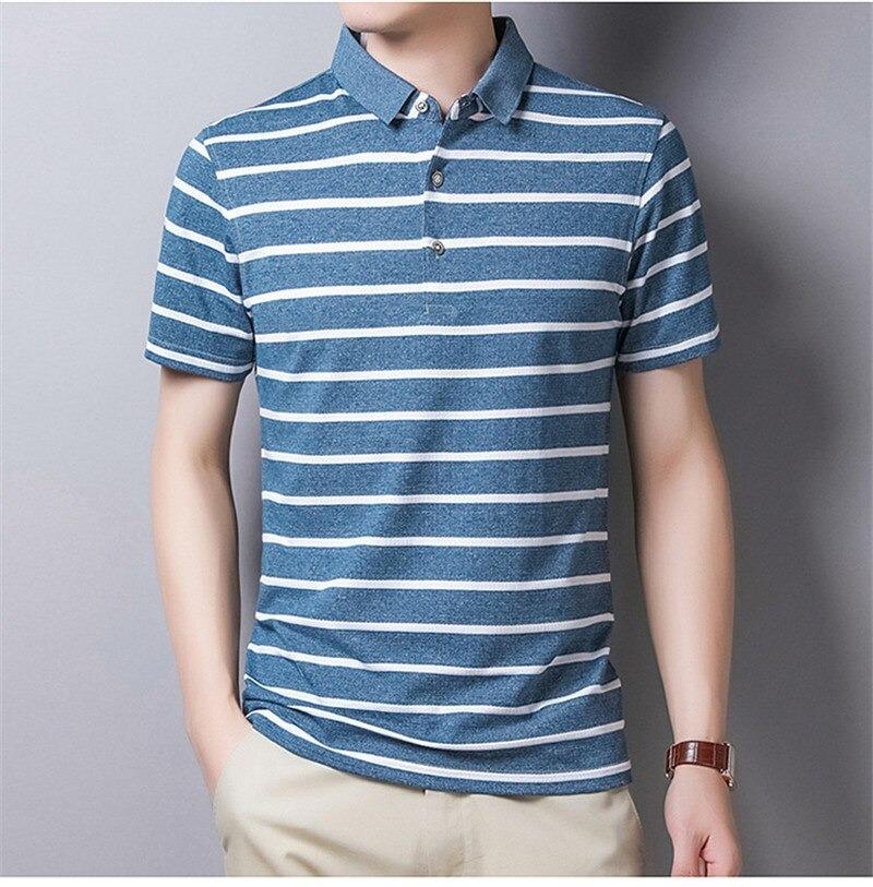 Moore Blue Men's Performance Polo