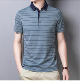 Garcia Blue Men's Performance Polo